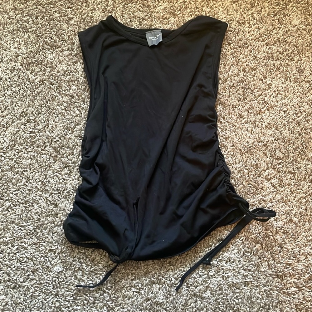 Tank shirt with ties Size Large
